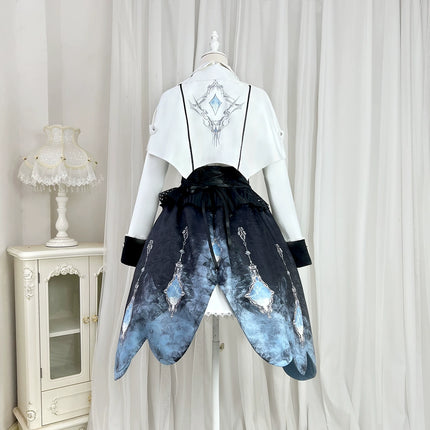 Indigo Lord Lolita — British Academy Style Lolita Dress | Military Lolita & Knight-style Skirt Set