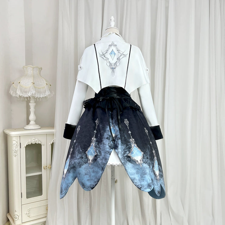 Indigo Lord Lolita — British Academy Style Lolita Dress | Military Lolita & Knight-style Skirt Set