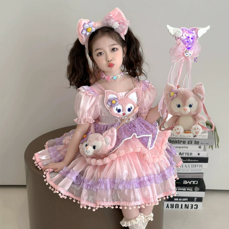 LinaBell Lolita Princess Dress for Girls & Children's Birthday Dress