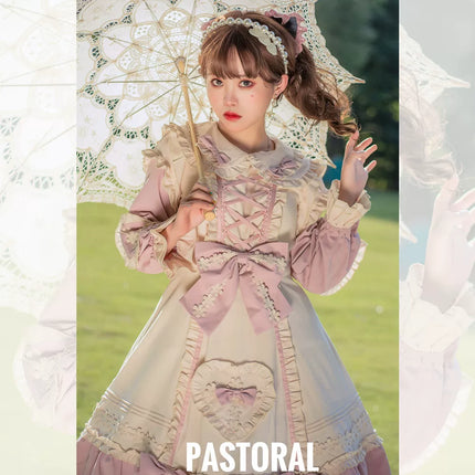 Sweet Lolita Dress: Delicate Bows, Fluffy Layers, Enchanting Princess - style Skirt
