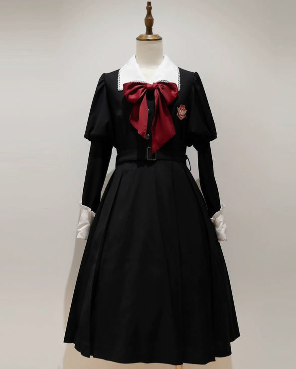 Russian Uniform-inspired Elegance Vintage Dress Uniform Maid Lolita Dress