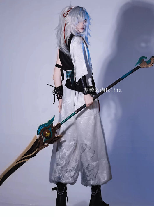 Original Chinese Style Hanfu-Inspired Ethnic Wear - Top & Pants Set