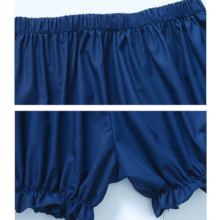 Rabbit Police Officer Lolita Dress for Girls - Navy Blue Whimsical Princess Costume