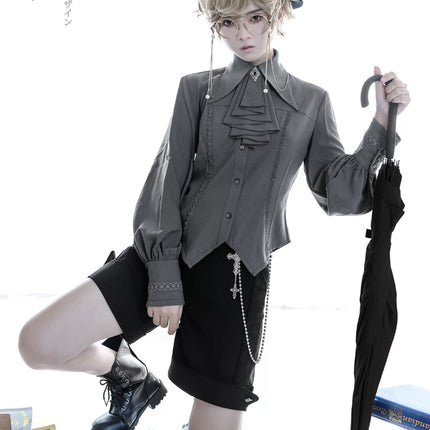 Princess Chronicles Ouji Tuxedo Vest Retro Lolita Prince Tailcoat