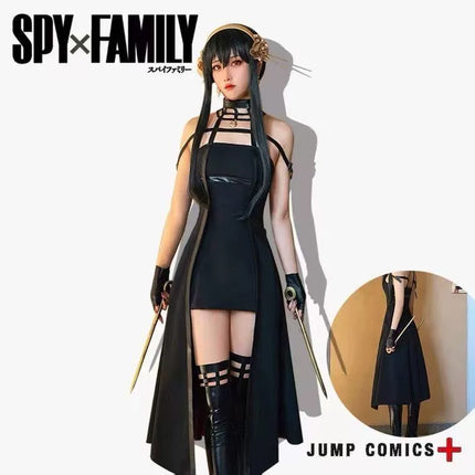 S-XXL Spy x Family Yor Cosplay, Thorn Princess Dress Cos