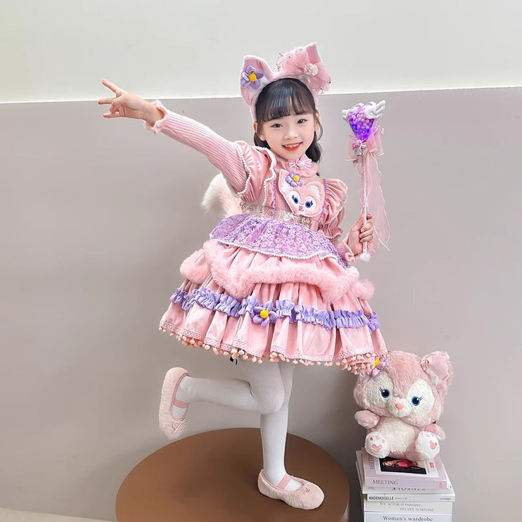 LinaBell Lolita Princess Dress for Girls & Children's Birthday Dress
