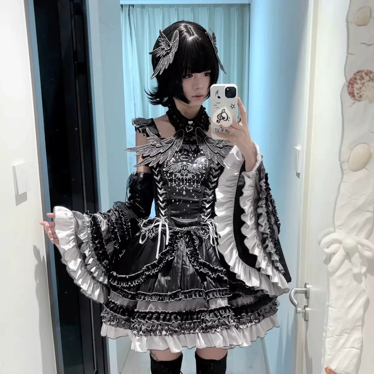 Gothic Lolita Dress: Exquisite Lace, Tiered Ruffles and Timeless Elegance