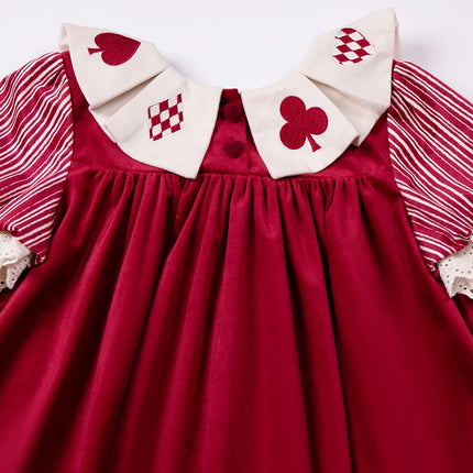 Lolita Delight: Exquisite Black & Red Dresses with Whimsical Patterns and Charming Details