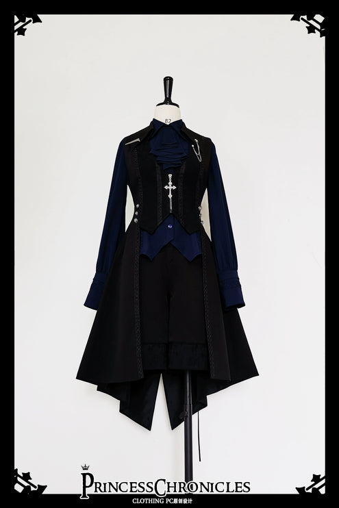 Princess Chronicles Ouji Tuxedo Vest Retro Lolita Prince Tailcoat