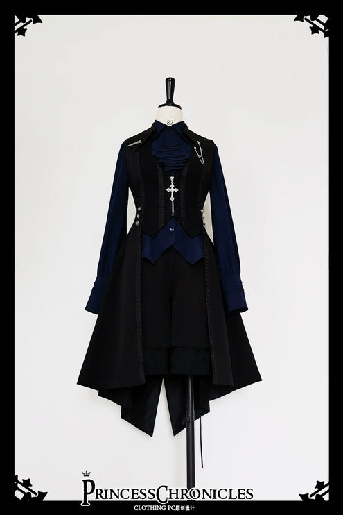 Princess Chronicles Ouji Tuxedo Vest Retro Lolita Prince Tailcoat