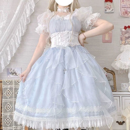 Lolita Summer Girl Short Sleeve Princess Dress Everyday Lolita Dress