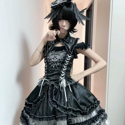Gothic Lolita Dress: Exquisite Lace, Tiered Ruffles and Timeless Elegance