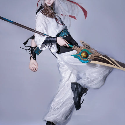 Original Chinese Style Hanfu-Inspired Ethnic Wear - Top & Pants Set