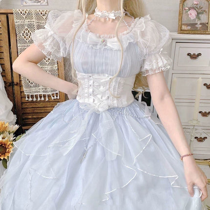 Lolita Summer Girl Short Sleeve Princess Dress Everyday Lolita Dress