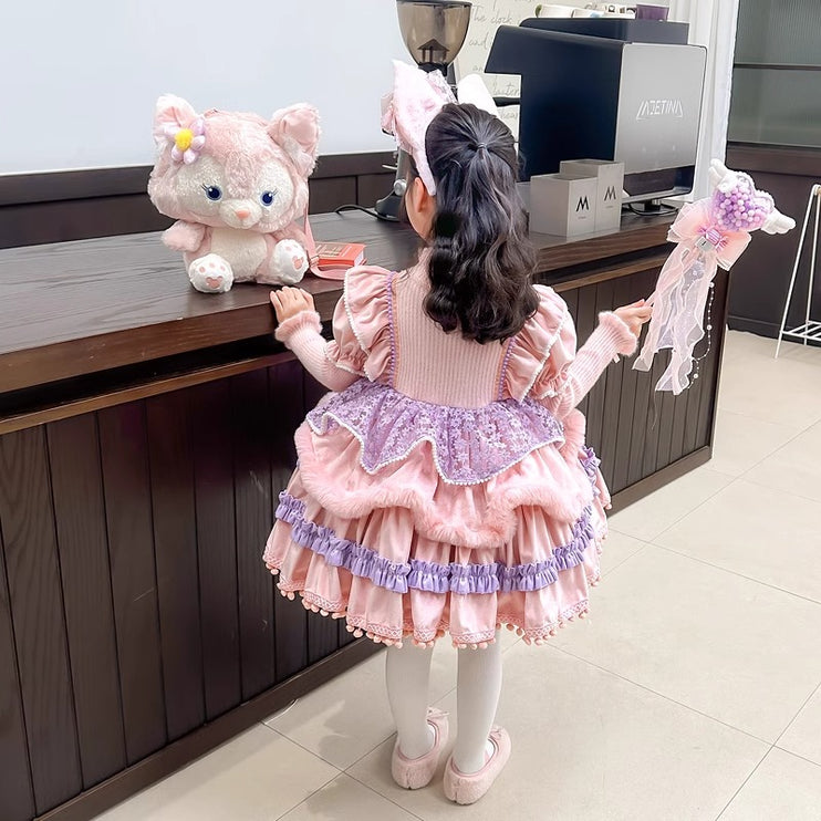 LinaBell Lolita Princess Dress for Girls & Children's Birthday Dress