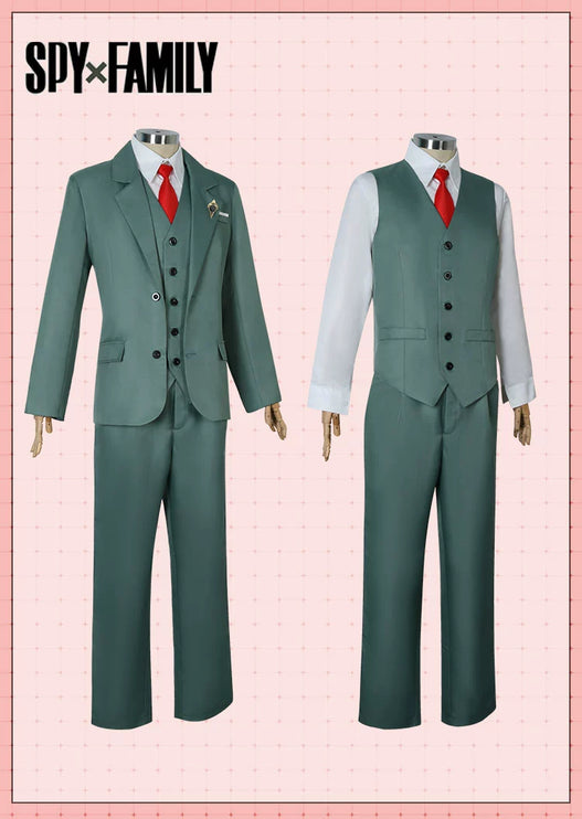 S-XXXL Spy x Family Twilight Loid Forger Full Cosplay Costume Set