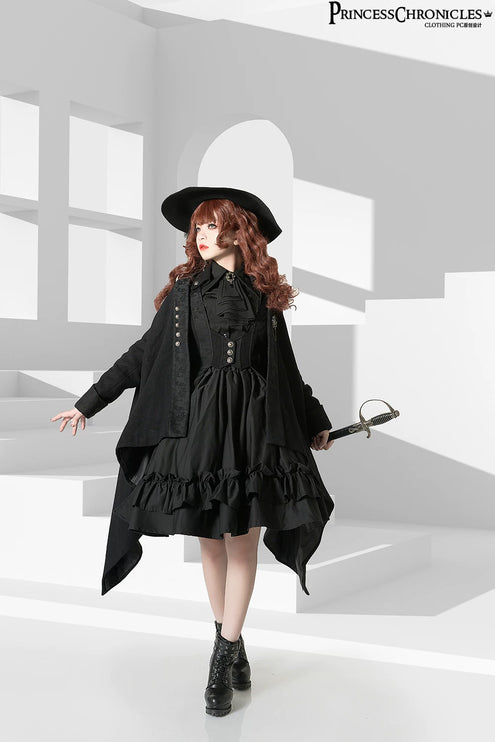 Princess Chronicles Ouji Tuxedo Vest Retro Lolita Prince Tailcoat