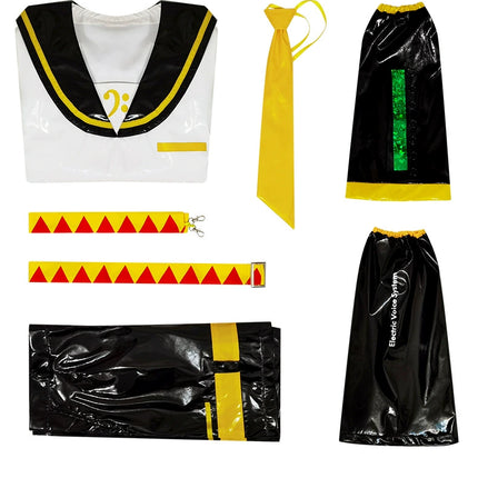 XS-XXL Kagamine Len Hatsune Miku and Kagamine Twins Cosplay School Uniforms