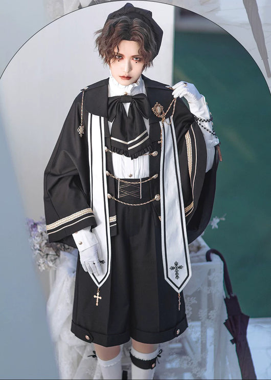 Choir Ouji Fashion Lolita Gothic Cross Ouji Outfit