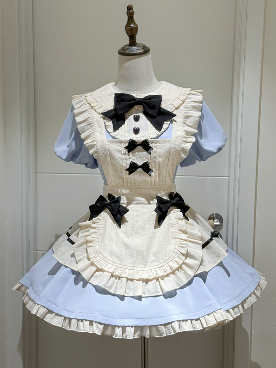 [Pre- order]Hawthorn Berry Classic Apron OP Dress Elegant Maid Lolita Dress