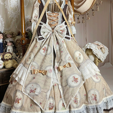 Elegant Classical Lolita dress, castle princess style Lolita dress