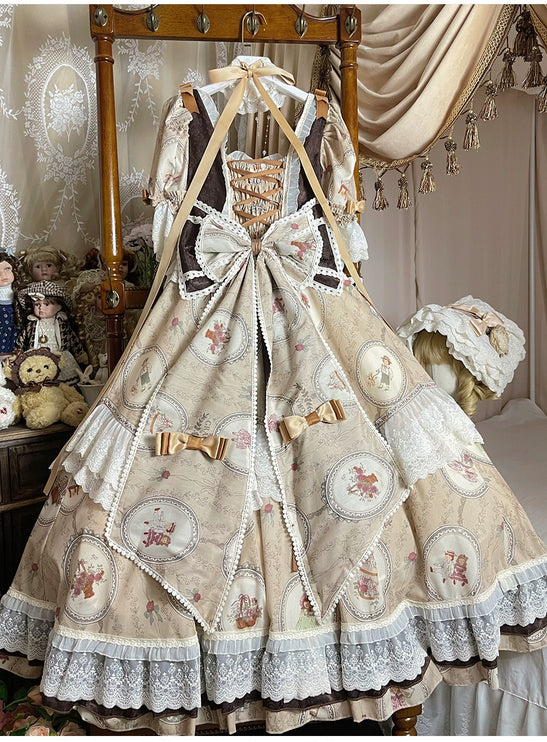 Elegant Classical Lolita dress, castle princess style Lolita dress