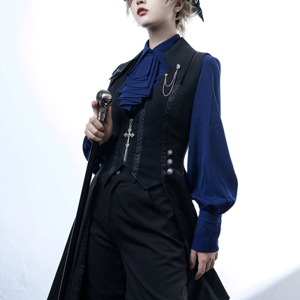 Princess Chronicles Ouji Tuxedo Vest Retro Lolita Prince Tailcoat