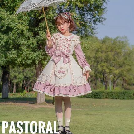 Sweet Lolita Dress: Delicate Bows, Fluffy Layers, Enchanting Princess - style Skirt