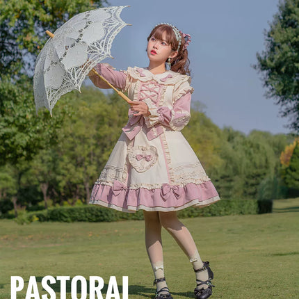 Sweet Lolita Dress: Delicate Bows, Fluffy Layers, Enchanting Princess - style Skirt