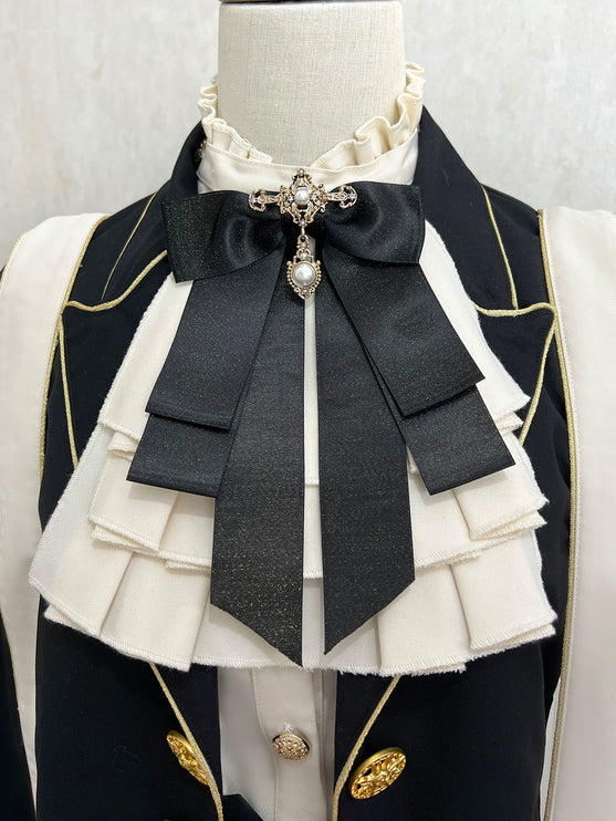Priest Lolita long-sleeved coat, shirt, and pants — Ouji (prince-style), knight-inspired outfit