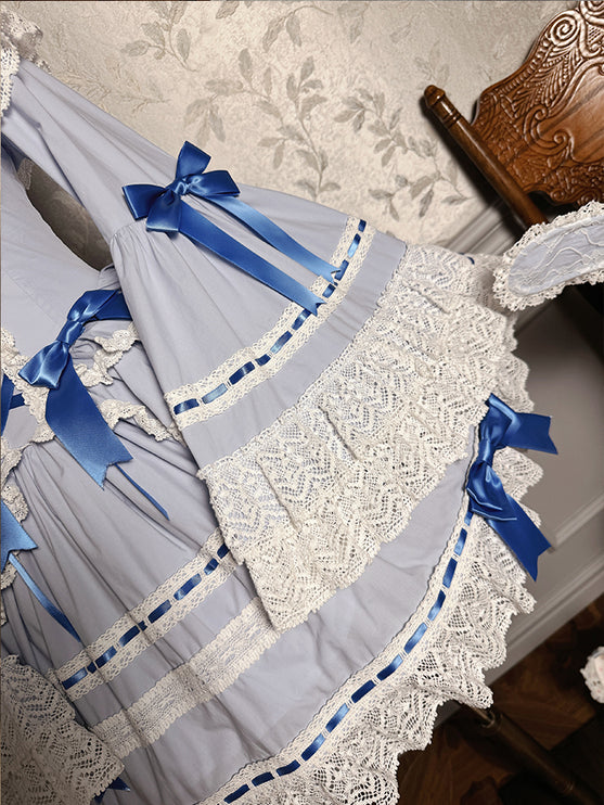 Vintage Charm Lace Lolita OP Dress
