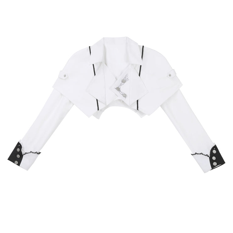 Indigo Lord Lolita — British Academy Style Lolita Dress | Military Lolita & Knight-style Skirt Set