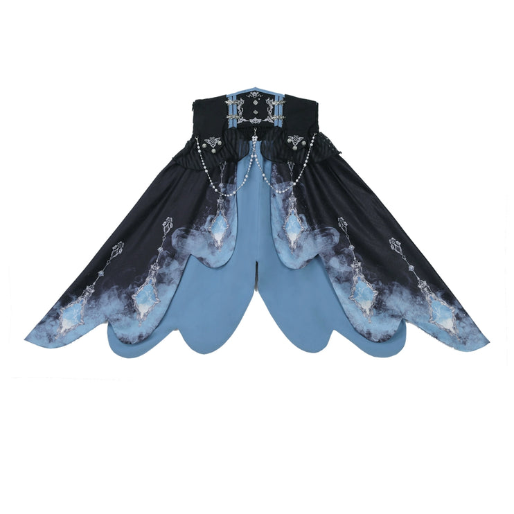 Indigo Lord Lolita — British Academy Style Lolita Dress | Military Lolita & Knight-style Skirt Set