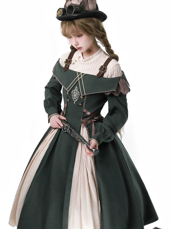 Creative Patchwork Midi A-line Swing Skirt: Unlock a Unique Fashion Code