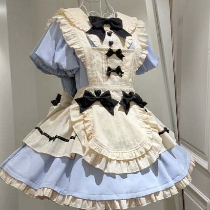 [Pre- order]Hawthorn Berry Classic Apron OP Dress Elegant Maid Lolita Dress