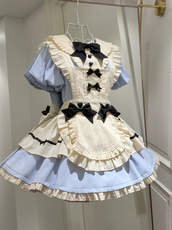 [Pre- order]Hawthorn Berry Classic Apron OP Dress Elegant Maid Lolita Dress