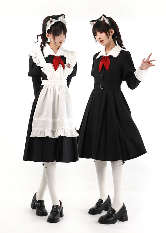 Russian Uniform-inspired Elegance Vintage Dress Uniform Maid Lolita Dress