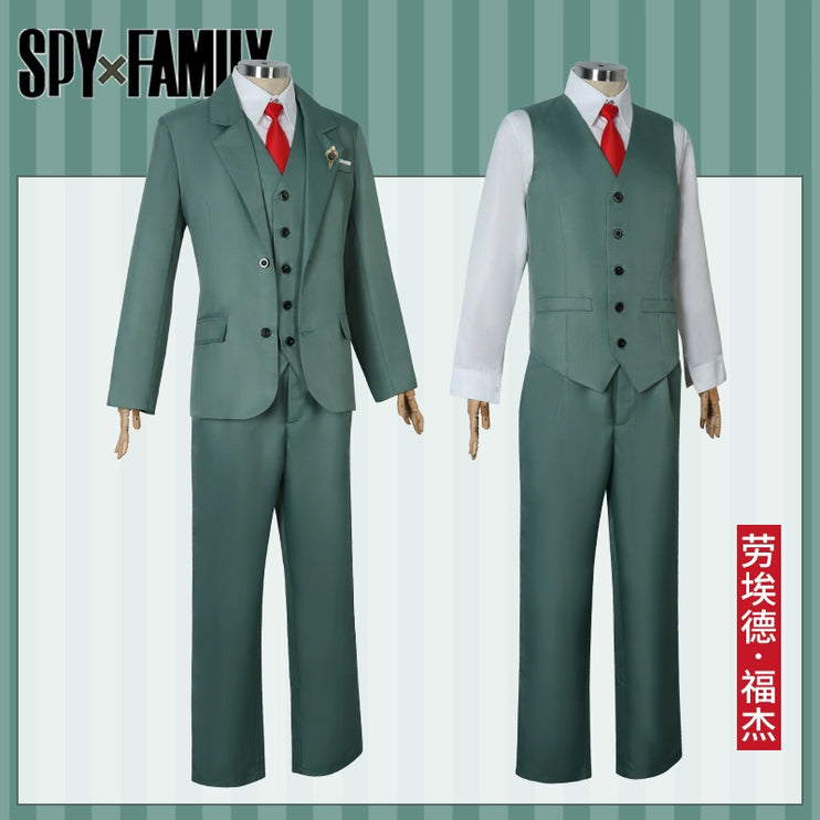 S-XXXL Spy x Family Twilight Loid Forger Full Cosplay Costume Set