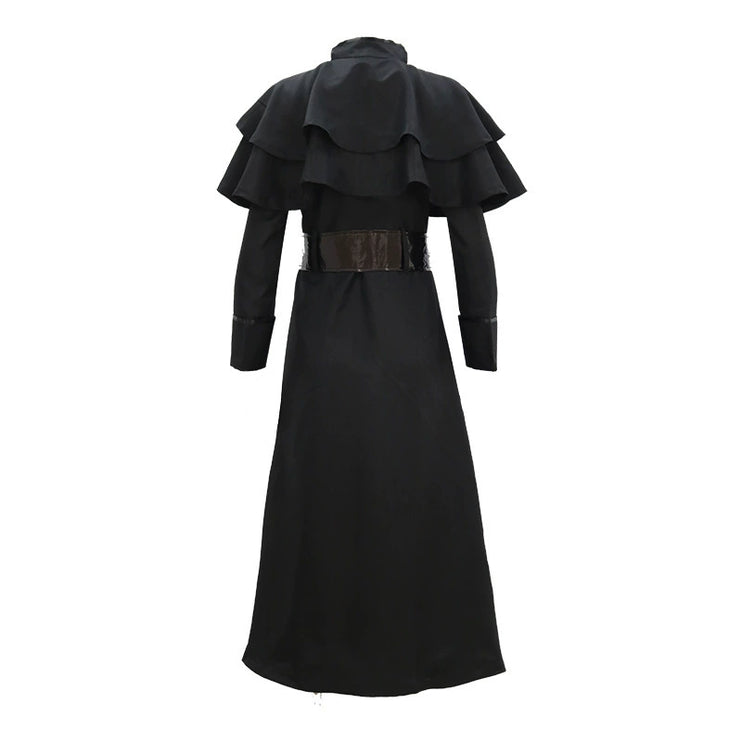 S-4XL Halloween Birdman Costume - Crow Long Beak Medieval Steampunk Plague Doctor Outfit