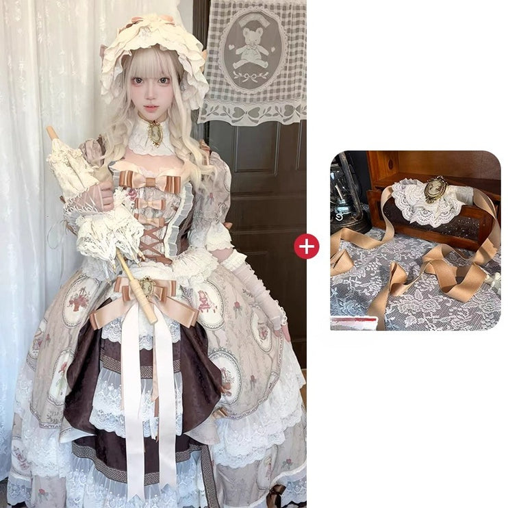 Elegant Classical Lolita dress, castle princess style Lolita dress