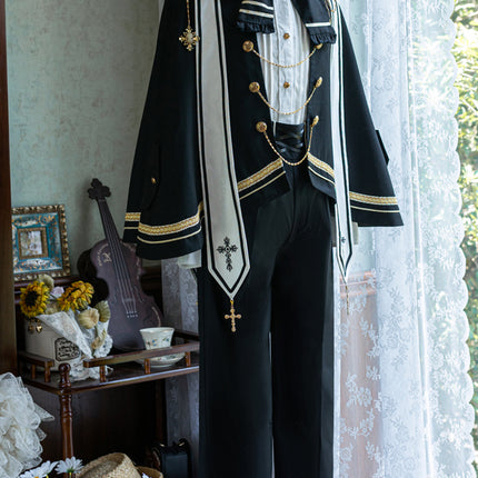 Choir Ouji Fashion Lolita Gothic Cross Ouji Outfit