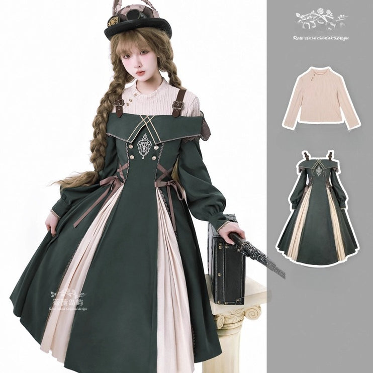 Creative Patchwork Midi A-line Swing Skirt: Unlock a Unique Fashion Code