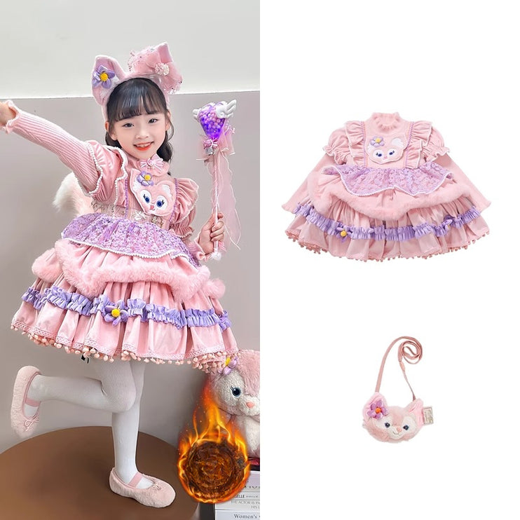 LinaBell Lolita Princess Dress for Girls & Children's Birthday Dress
