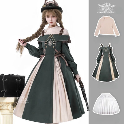 Creative Patchwork Midi A-line Swing Skirt: Unlock a Unique Fashion Code