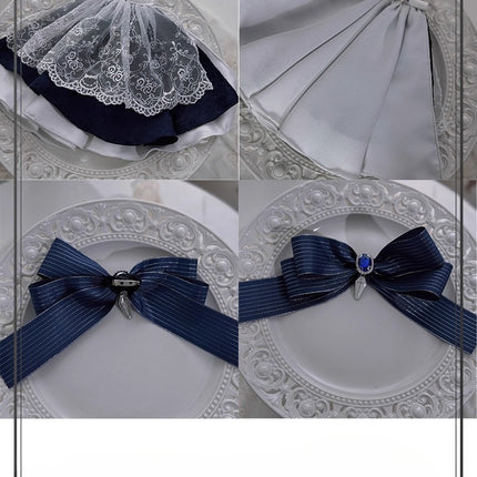 Gothic Prince Lolita Set - Medieval European Style Aristocratic Jacket and Tiered Skirt Outfit