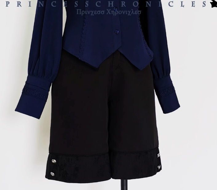 Princess Chronicles Ouji Tuxedo Vest Retro Lolita Prince Tailcoat