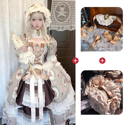 Elegant Classical Lolita dress, castle princess style Lolita dress