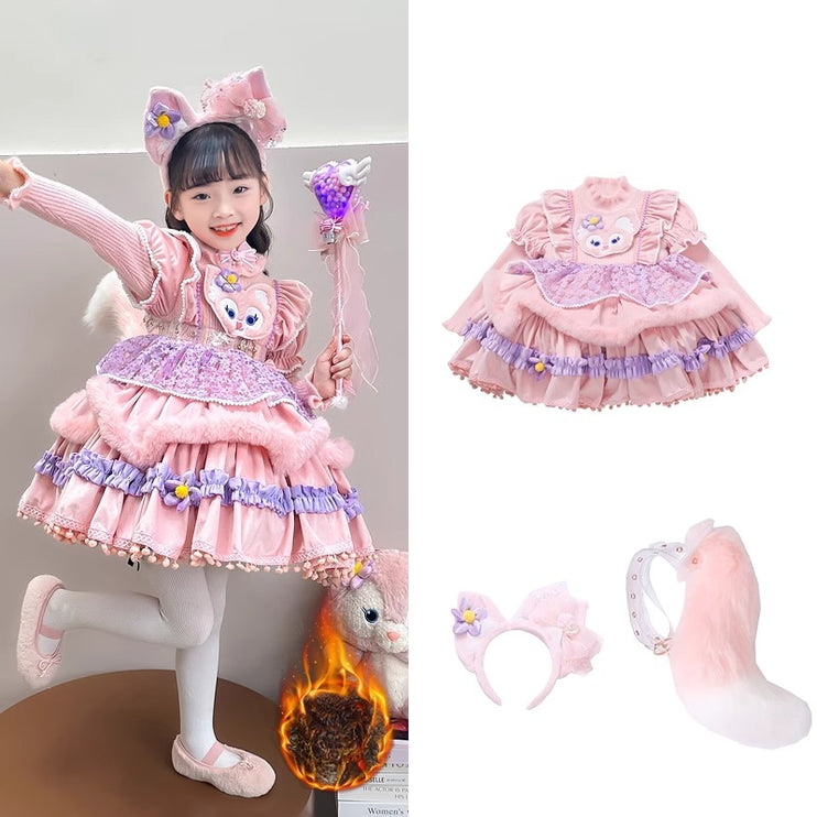 LinaBell Lolita Princess Dress for Girls & Children's Birthday Dress